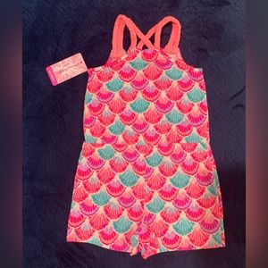 NWT - Tommy Bahama Kids seashell romper!
